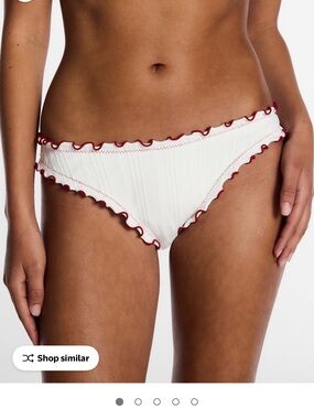 Kacey Lee Musgraves Swim Bottom - color : coconut milk